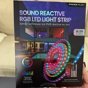 Sound Reactive RGB LED Light Strip